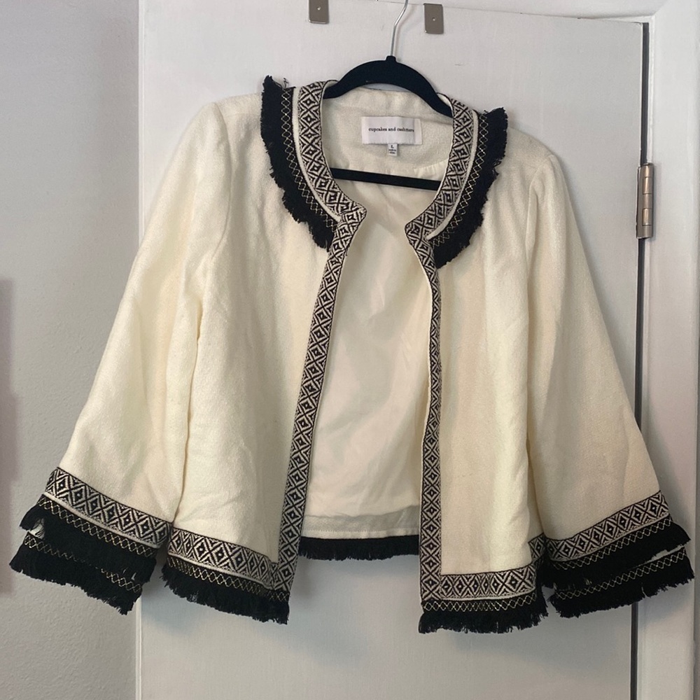 Cupcakes and Cashmere Jacket Size L